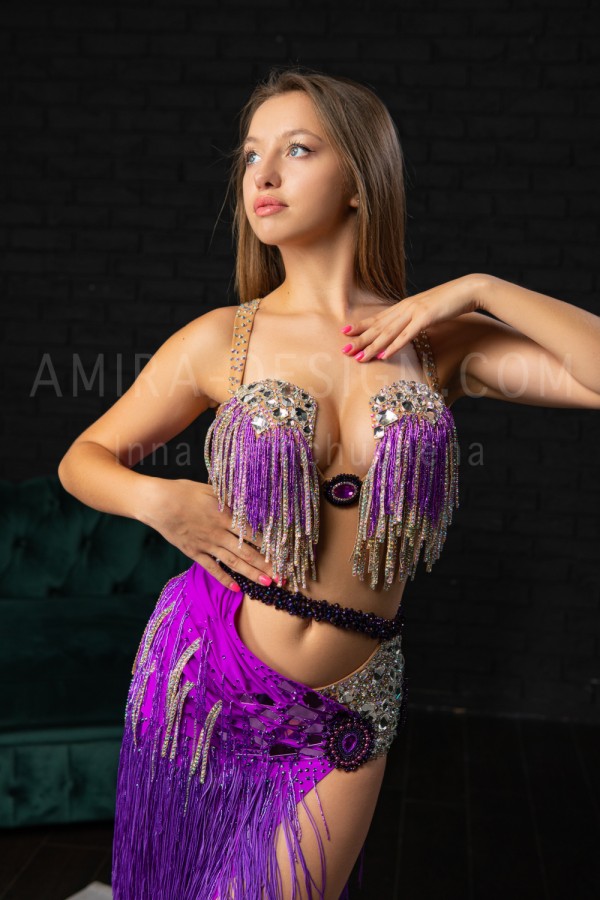 Professional bellydance costume (Classic 266 A_1)